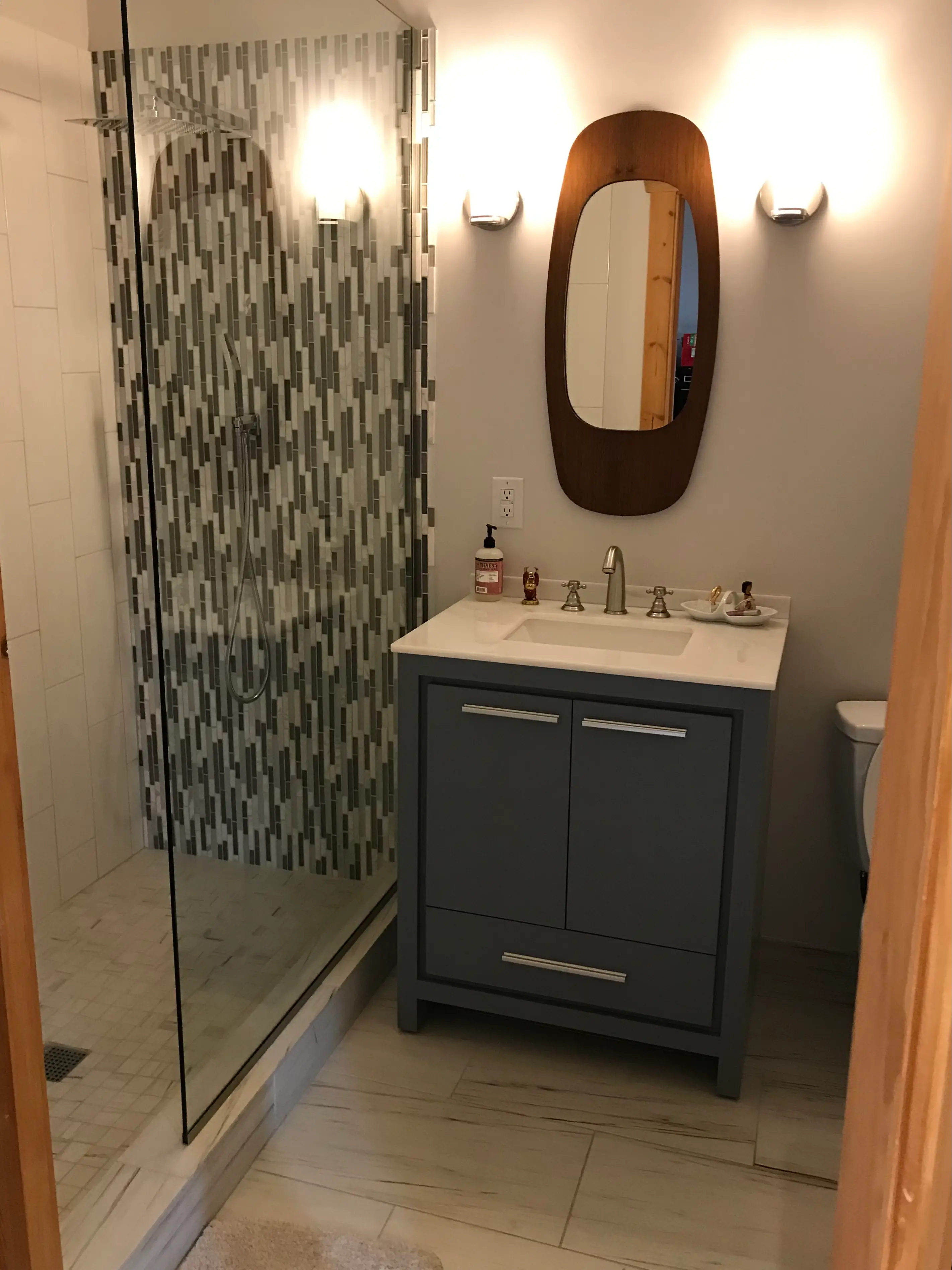 bathroom vanity in a Lafayette CO home