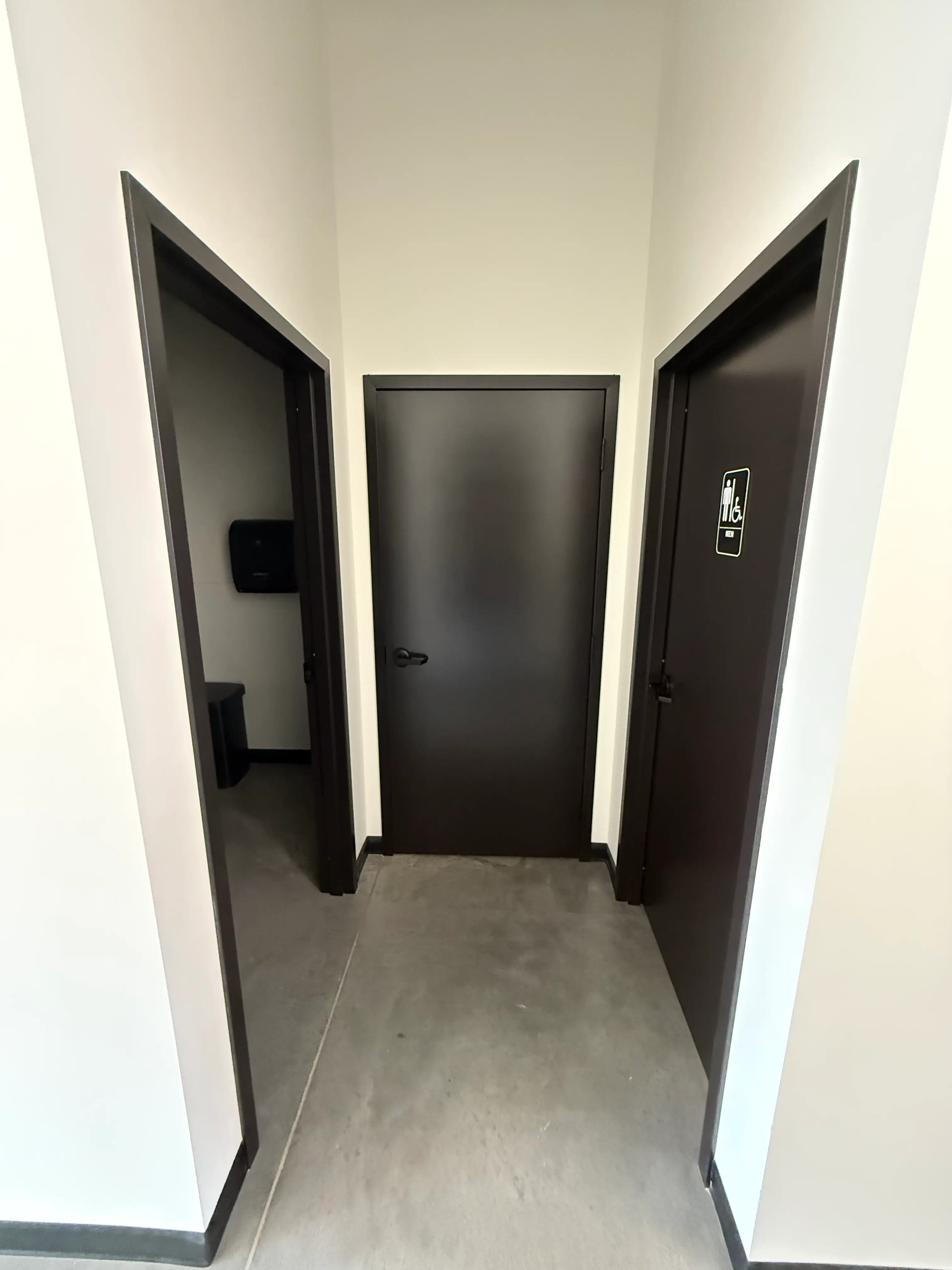 commercial restroom built by Torres Sustainable Builders in Lafayette CO