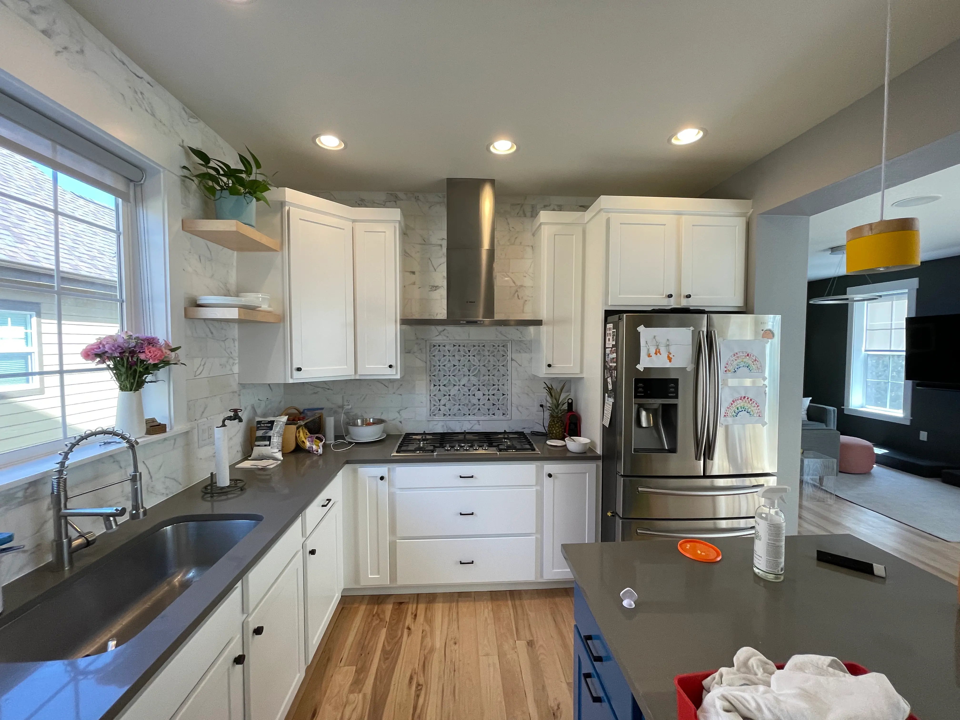 finished kitchen remodel in Lafayette CO by Torres Sustainable Builders