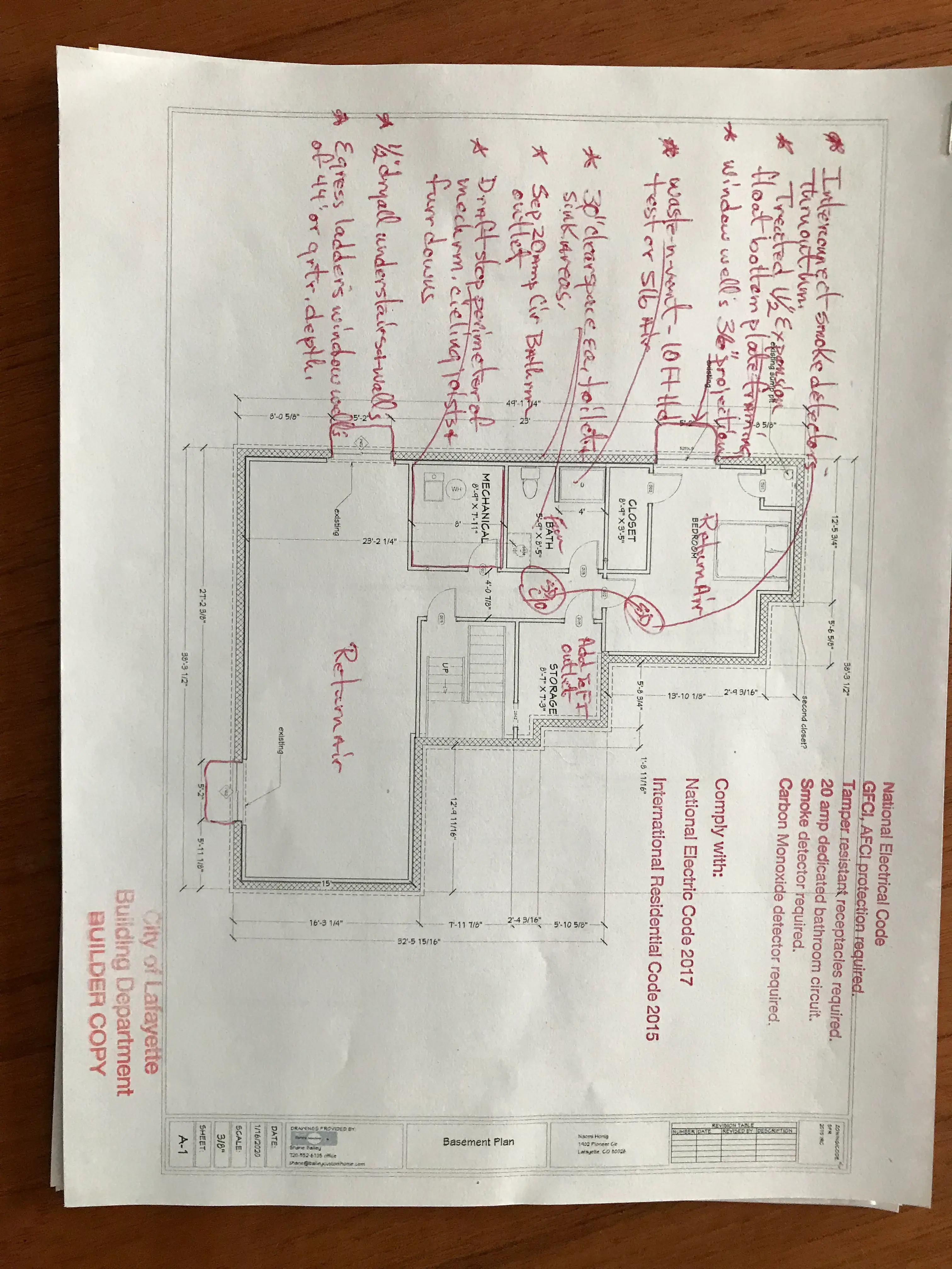 permitted home remodeling project in Lafayette CO